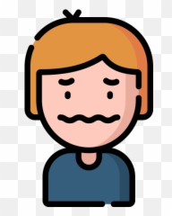 Asustado - Iconos Gratis De Personas Emoji,Emoticon Whatsapp Frustrado
