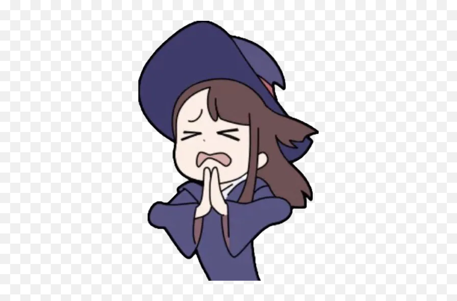 Little Witch Academia Sticker Pack - Stickers Cloud Emoji,Witch Emoji]