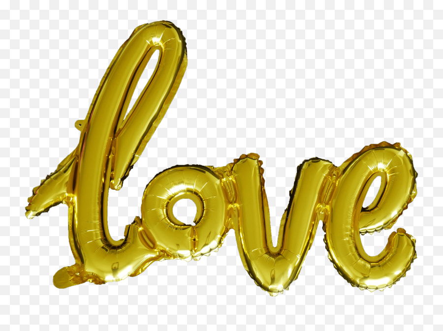 Love Script Rose Gold Silver Red Pink Balloon - Instaballoons Emoji,Script Emoji