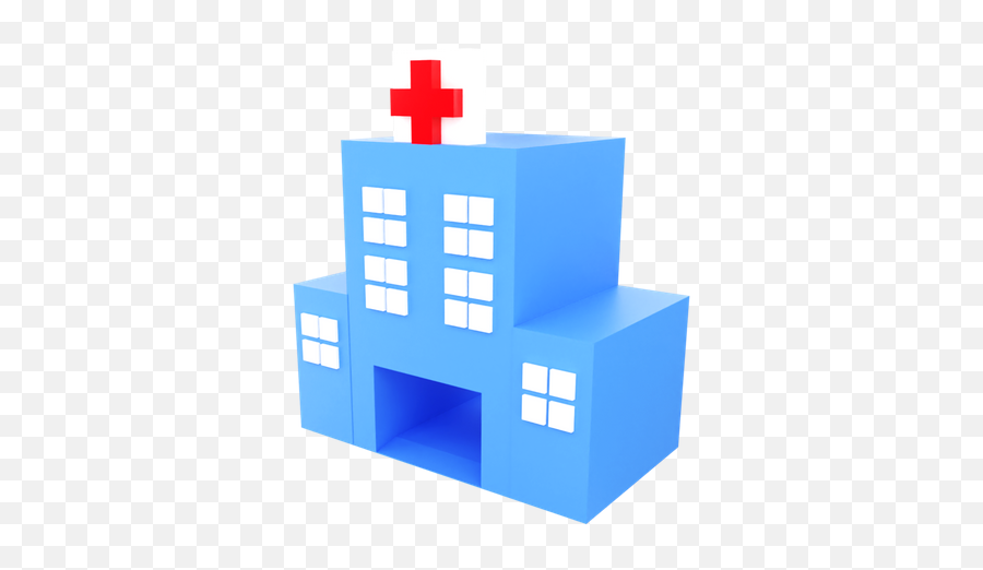 Premium Hospital 3d Illustration Download In Png Obj Or Emoji,Hospital Emoji\