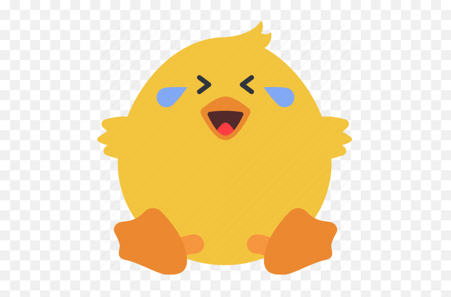 Animal Chick Emoji Emoticon Emotion Laugh Icon - Download On Iconfinder Laughing Chick,Laugh Emoji