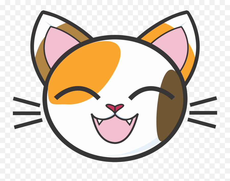 Cat Emoji Clipart Clip Art Transparent Download Calico - Cat Adorable Cat Face Cartoon,Sad Cat Emoji