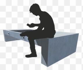Silhouette Person Clip Art - Clip Art Emoji,Man And A Piano Emoji