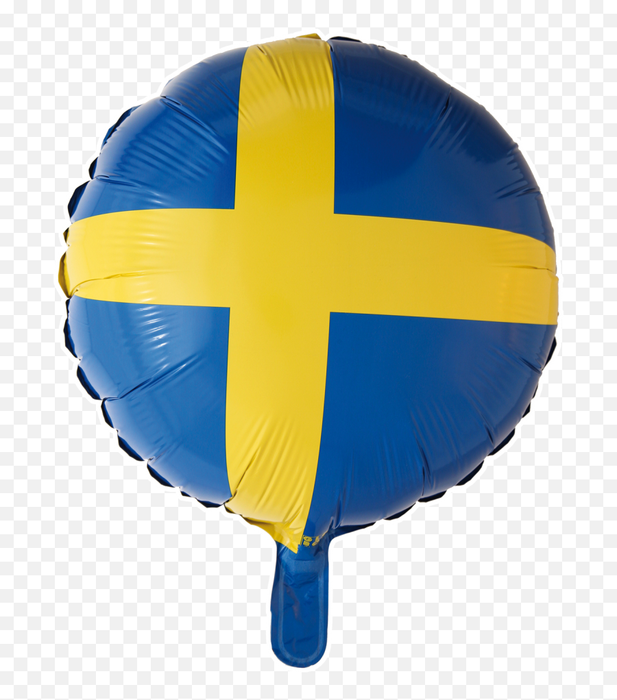 Folie Ballong Svensk Flagg 46 Cm - Flag Of Sweden Emoji,Flagg Emoji