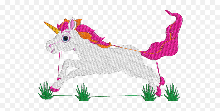 Matriz De Bordado Unicórnio 5 - Unicorn Emoji,Unicornio Emoticon