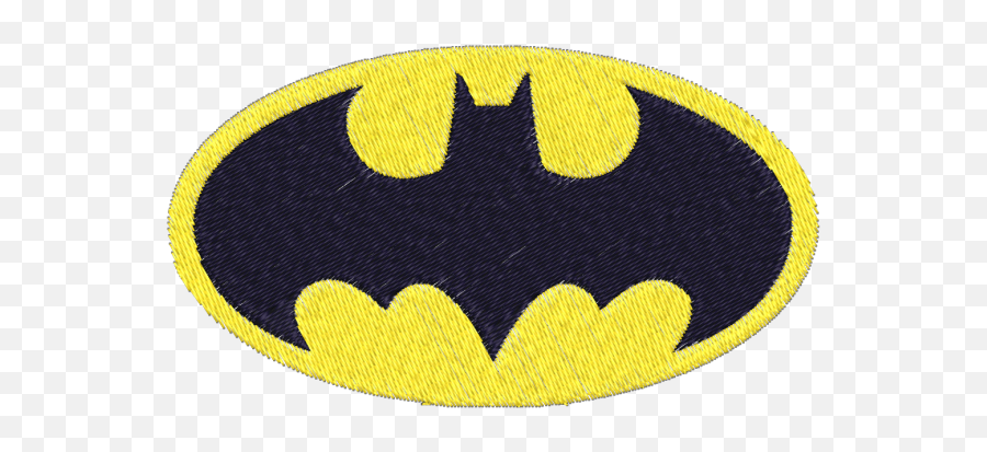 Matriz De Bordado Símbolo Batman - Batman Logo Emoji,Emoticons Batman