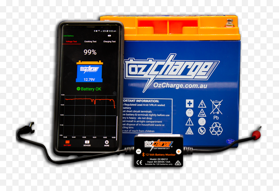 12v Bluetooth Battery Monitor - 12v Battery Monitor Emoji,Car Power Battery Emoji