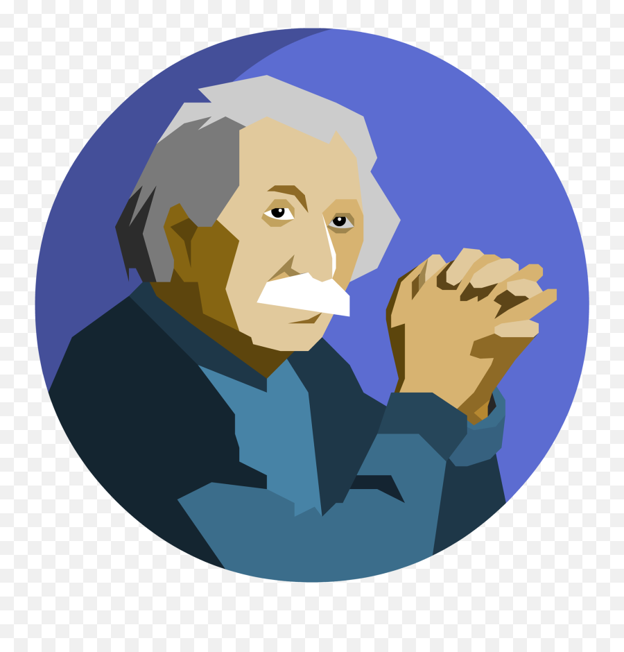 Einstein Clipart Famous Person Einstein Famous Person - Senior Citizen Emoji,Albert Einstein Emojis