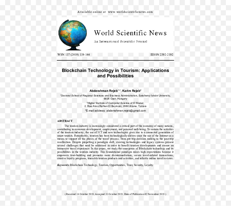 Blockchain Technology In Tourism - Smart Contract Case Study Tourism Emoji,Eye Tracking Application On Emotion Analysis For Marketing Strategy Zamani