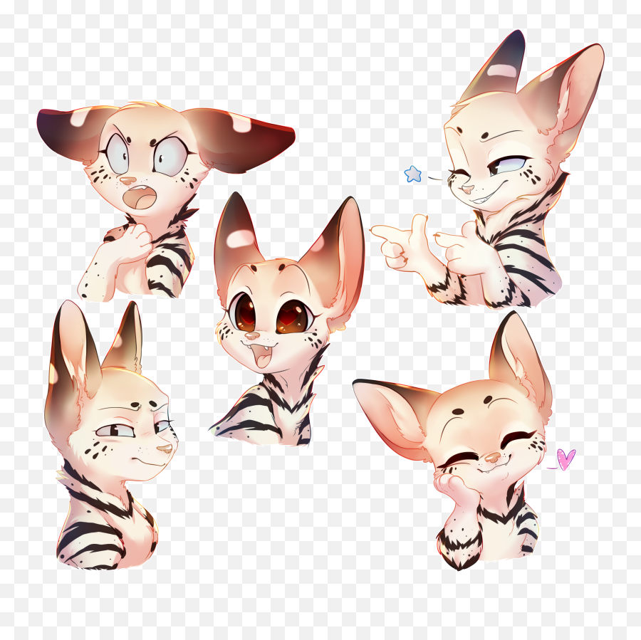 5 Emotions Of Serval - Happy Emoji,Cat Emotions What They Look Like