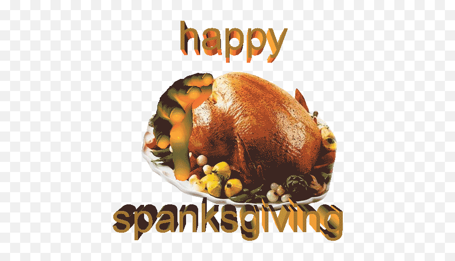 Top Pussy Spank Stickers For Android - Thanksgiving 3d Gif Emoji,3d Thanksgiving Emoticons