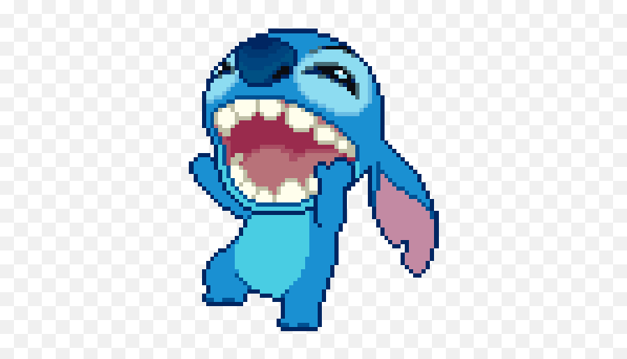 Top Happy Stitch Stickers For Android - Stitch Pixel Art Gif Emoji,Stitch Emoji