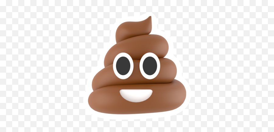 Pile Of Poo - Royaltyfree Gif Animated Clipart Free Gif Emoji,Funny Emoji Outline