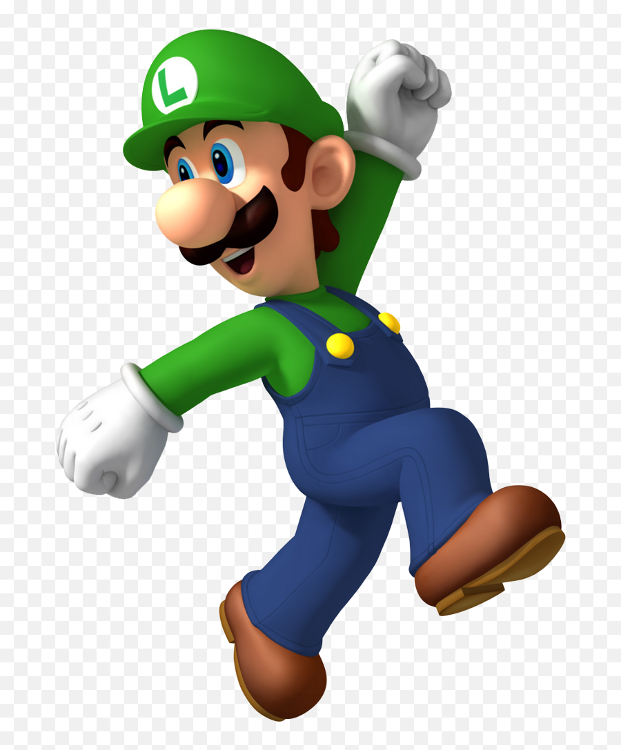 Luigi - New Super Mario U Wiki Guide Ign Luigi Transparent Png Emoji,Does Princess Peach Plays With Mario Luigi And Bowser's Emotions