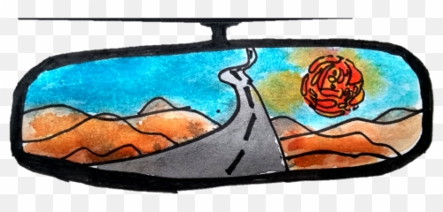 The Rearview Mirror Reflecting On Uxinsight 2019 By Beant - Sketch Emoji,Drrawing Emotion Study