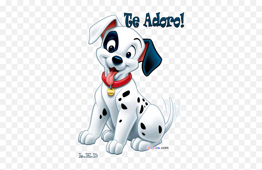 Disney Cartoon Characters Disney Clipart - Disney Dalmatian Emoji,Pixar Dog Emotions