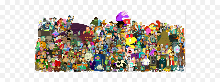 Futurama Cast Emoji,Futurama Zapp Emotions