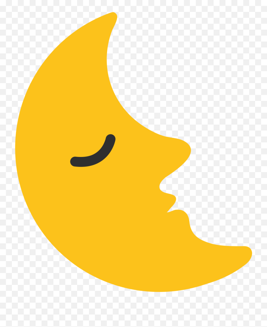 Last Quarter Moon Face Emoji - Significa,Moon Face Emoji