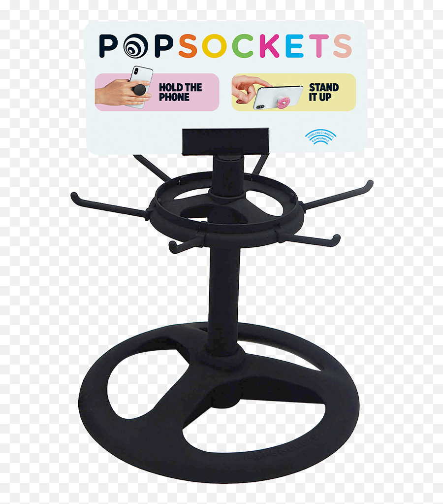 Wholesale Popsockets - Small Single Tier Spinner Display 6 Popsockets Display Emoji,Coolpad Catalyst Emojis