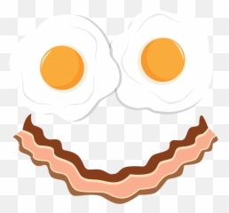 Ovos Com Bacon Png Clipart - Eggs And Bacon Smile Emoji,Bacon Emoji Smiley