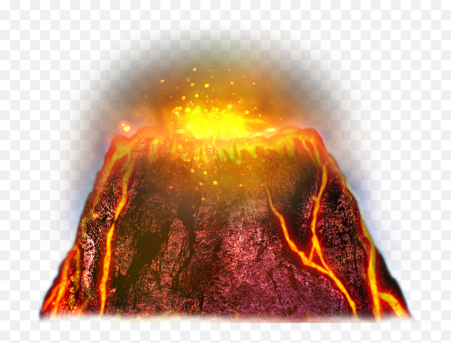 Volcano Eruption Png - Eraption Png Emoji,Volcano Of Emotion Images