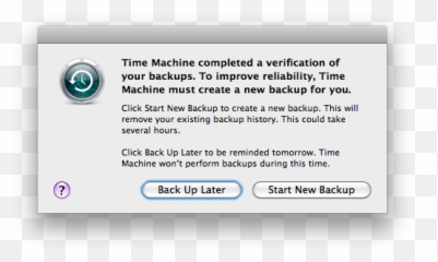 Afp - Time Machine Completed A Verification Of Your Backups On To Improve Reliability Time Machine Must Create A New Backup For You Emoji,Verified Emoji Copy Paste