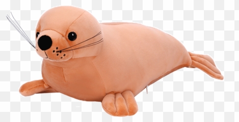 One Piece Plush Toy Cute Sea Lion Shape Lovely Toy - Soft Emoji,Emoji Arabian Nights