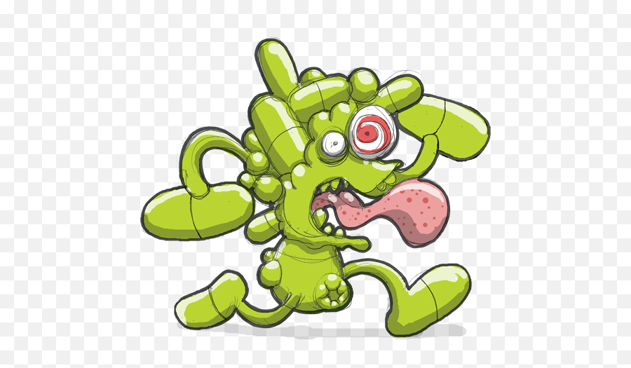 Boo - Gleech Fungus Amungus Cartoon Emoji,Booger Emoji