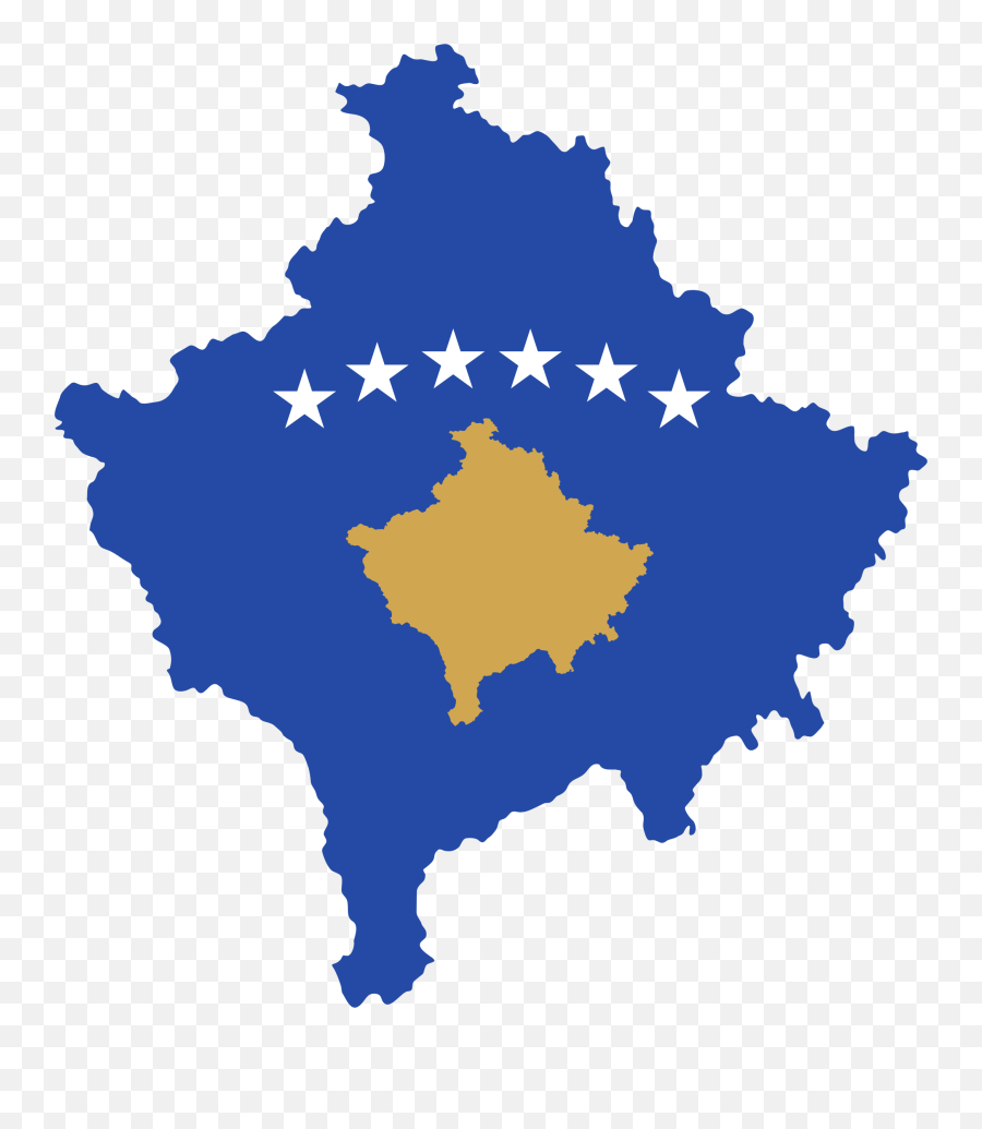 Kosovo Map Flag Clipart Free Download Transparent Png Emoji,Albanian Flag Emoji