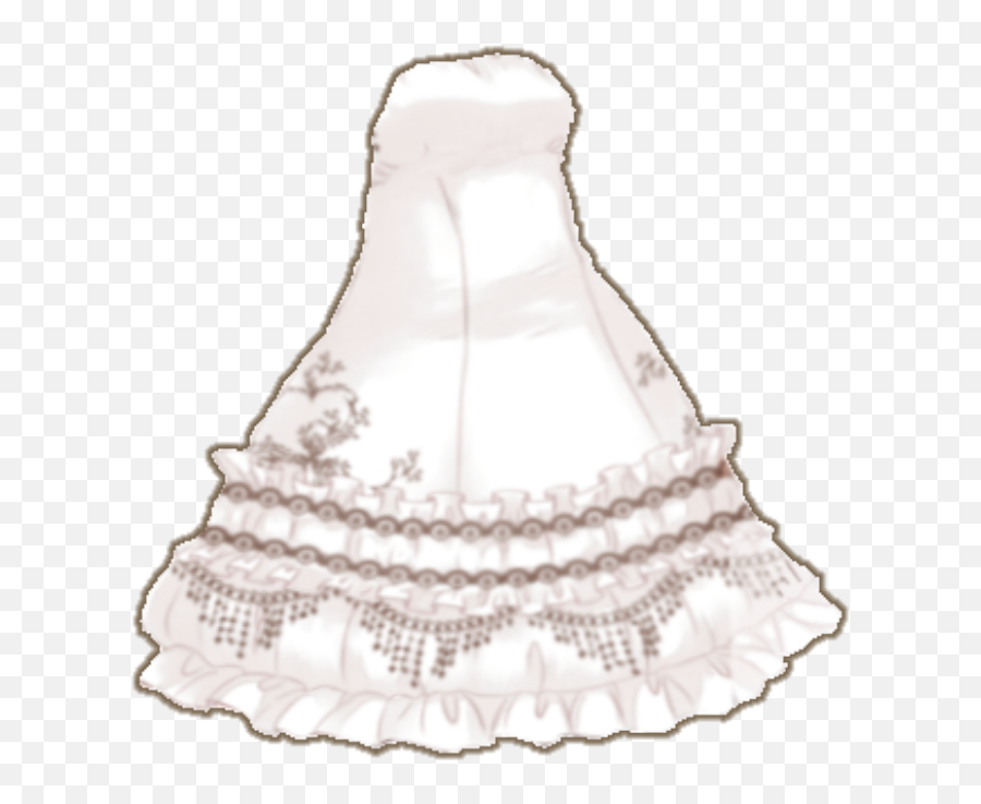 Freetoeditdress White Gacha Gachadress Gachalife - Love Nikki Dress Tea Party Emoji,White Emoji Dress