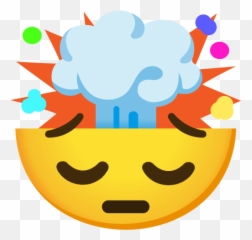 Emoji Cabeza Explotando Png,Dong Emoticon