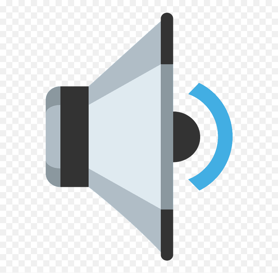 Speaker With One Sound Wave - Lautsprecher Emoji,Wave Emoticons