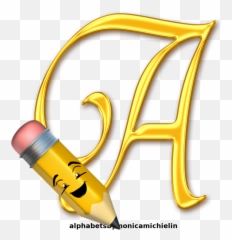 Monica Michielin Alphabets 081719 - Vertical Emoji,Pencil Emoji