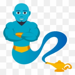 Man Genie People Gif - Mangenie People Joypixels Discover U0026 Share Gifs Fictional Character Emoji,Mr Clean Emoji