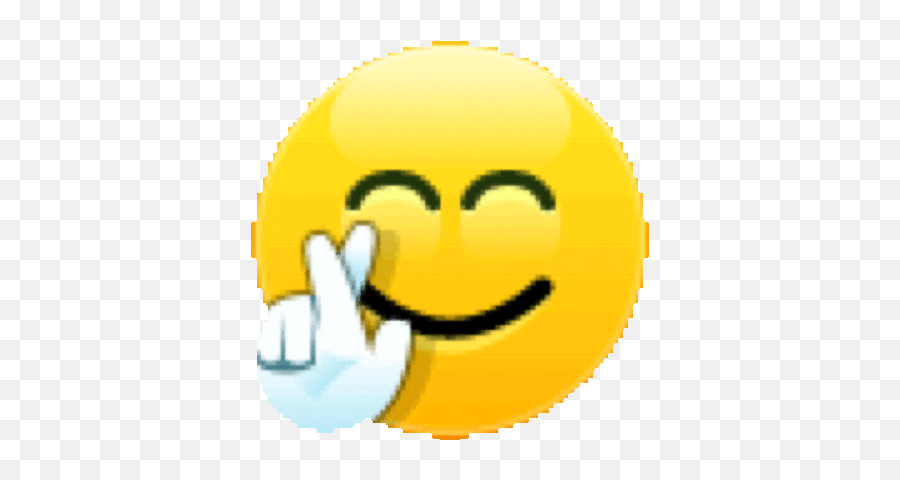 Tag For Waving Smiley Gif Say You Re The Best Smiley - Cartoon Fingers Crossed Gif Emoji,Waving Emoji