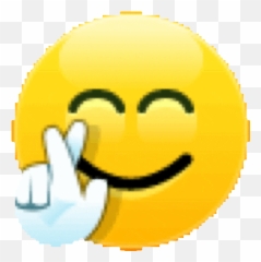 Tag For Waving Smiley Gif Say You Re The Best Smiley - Cartoon Fingers Crossed Gif Emoji,Waving Emoji
