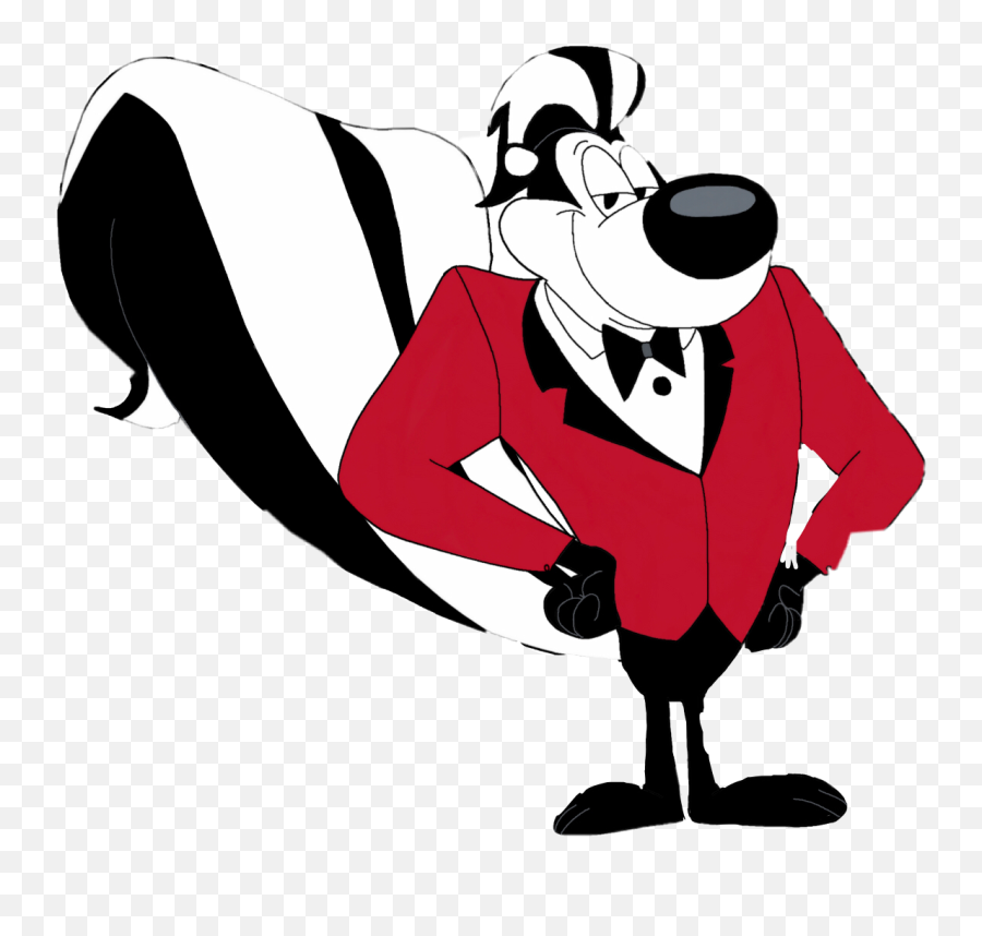 Skunk Suit Lover Pepelepew Stink - Pepe Le Pew Los Nuevos Looney Toons Emoji,Pepe Le Pew Emoji