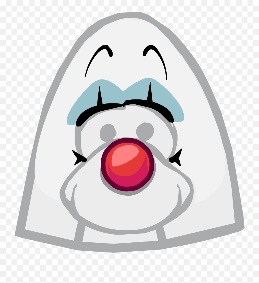 Clown Face Paint Club Penguin Wiki Fandom - Princess Leia Buns Png Emoji,Discord Clown Emoji