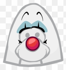 Clown Face Paint Club Penguin Wiki Fandom - Princess Leia Buns Png Emoji,Discord Clown Emoji