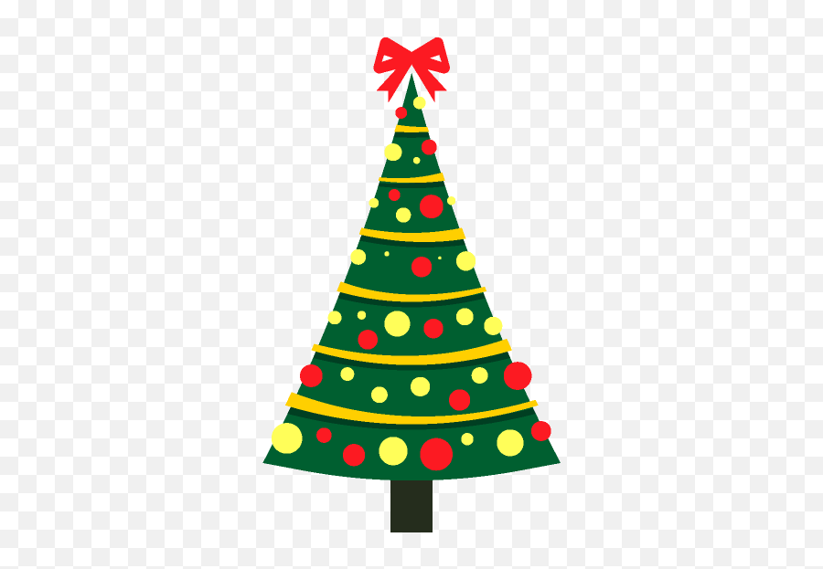 Holiday Emoji - Simple Christmas Tree Clipart,Holiday Emojis For Iphone