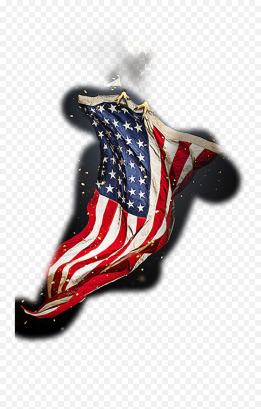 Flag Sticker By Nicholas Maliko - Flag Day Emoji,American Flag Made Out Of Emojis