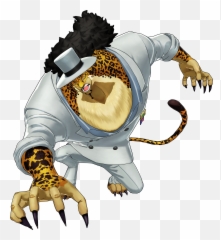 Rob Lucci Render Piece World - One Piece Rob Lucci Emoji,Luffy Twitter Emoji
