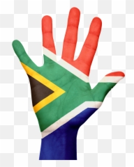 South Africa Flag Hand Pride Png Image - Happy Youth Day 2020 South Africa Emoji,African Flag Emoji