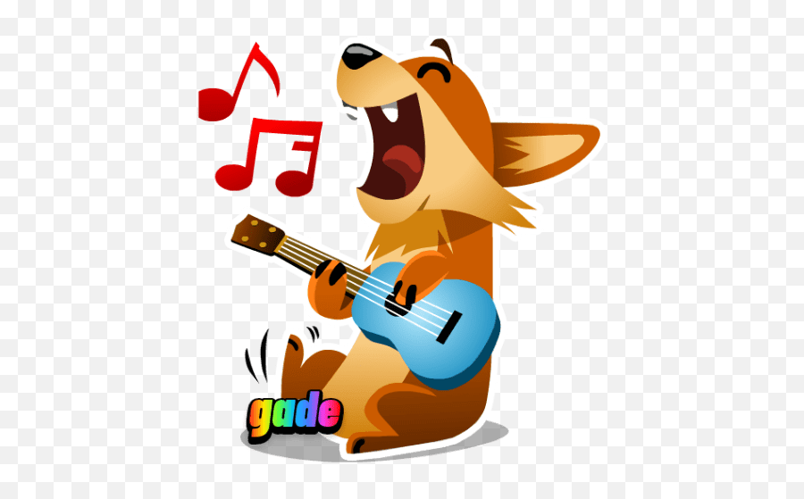 Make Your Own Stickers Stickers Packs - Biscuit Fox Sticker Emoji,Bass Guitar Emoji Whatsapp