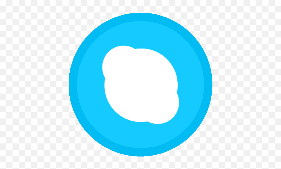App Skype 2 Icon The Circle Iconset Xenatt - Dot Emoji,Skype Heart Emoticon French Flag