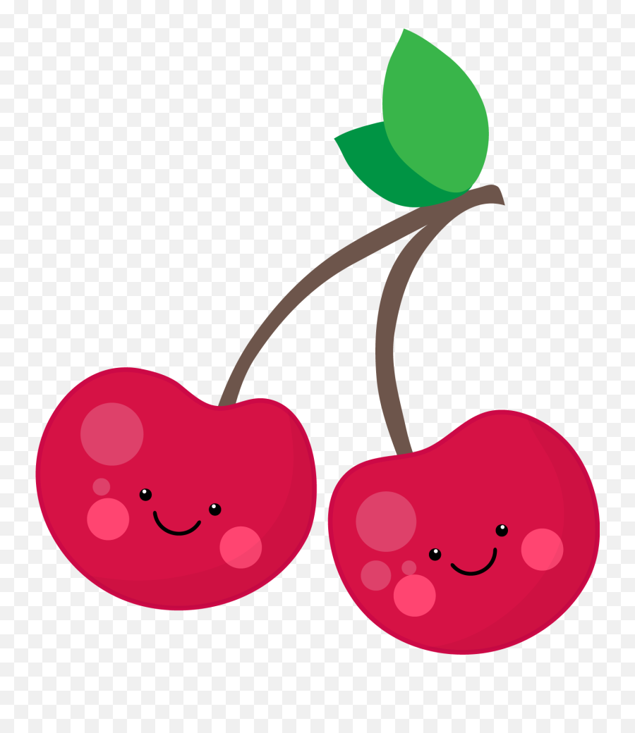 Cute Cherry Clipart - Cute Cherry Png Emoji,Cherry Emoji Twitter