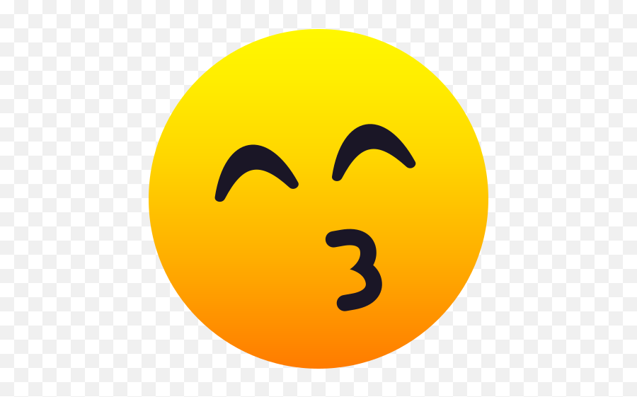 Emoji Kissing Face Kissing - Bisou Emoji,Upside Down Face Emoji