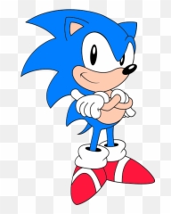 Sonic The Character - Sonic The Hedgehog Svg Free Emoji,Sonic Without Emotion