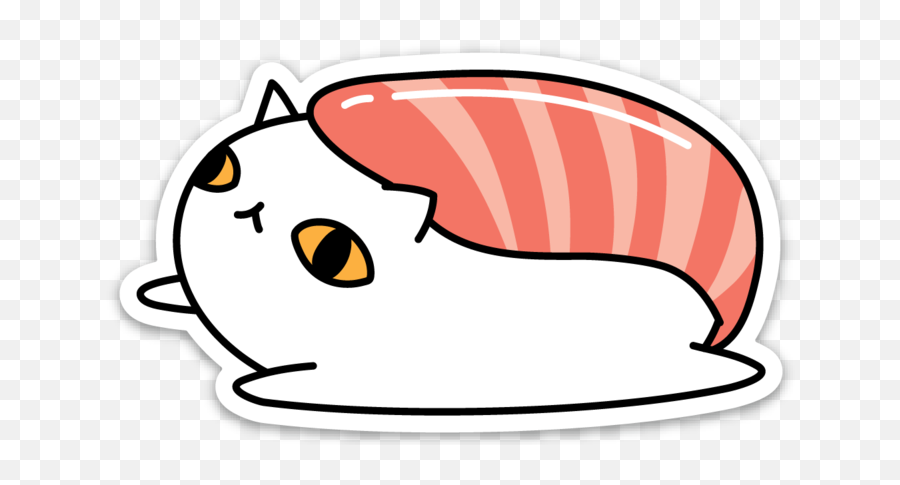 Catmoji Kitty Emoji Keyboard And Imessage Stickers - Sushi Sushi Cat Cartoon Png,How To Draw An Easy Cat With Emojis