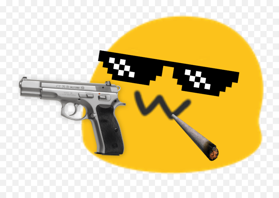 Gangstablob - Cz 75 Emoji,Discord Gun Emoji